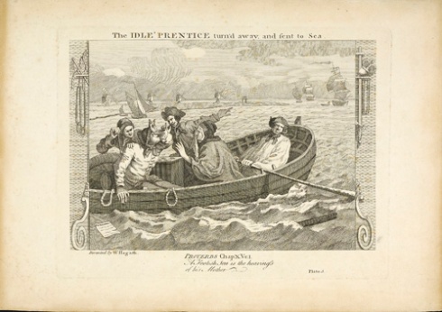 The Idle Prentice turnd away and sent to Sea